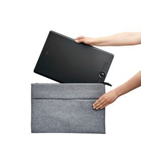 Чохол Wacom Medium м'який сірий (розмір L)