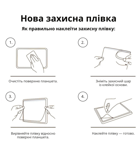 Захисна плівка XP-PEN для Deco Pro S