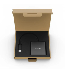 Адаптер Type-C 3-in-1 (USB+HDMI+DP)