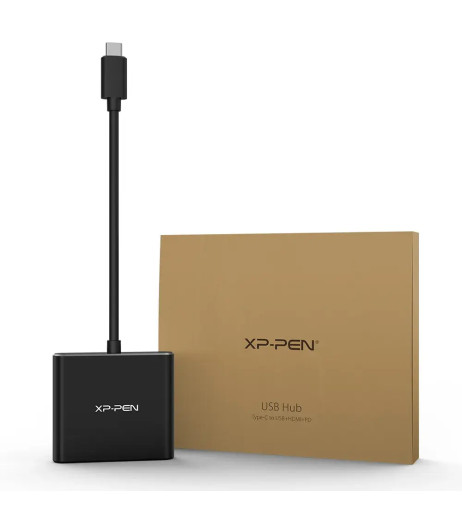 Адаптер Type-C 3-in-1 (USB+HDMI+DP)