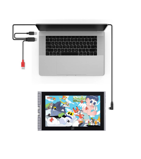 Монітор-планшет Artist12 Pen Display (3nd Gen) сірий