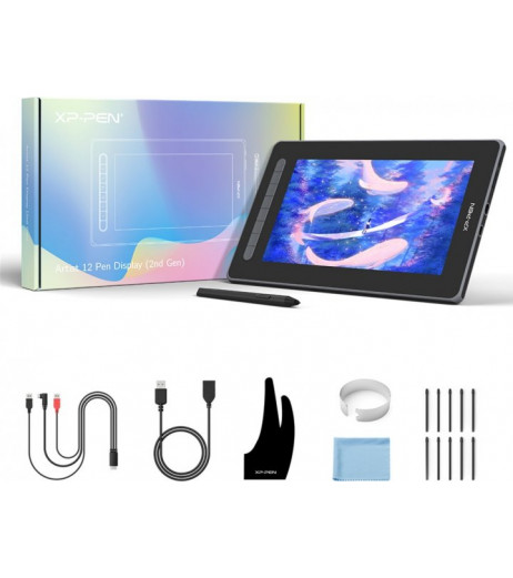 Монітор-планшет Artist 12 Pen Display (2nd Gen) чорний